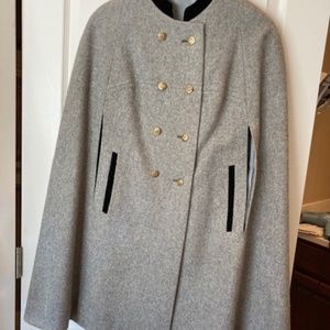 Vintage Boiled Wool Cape